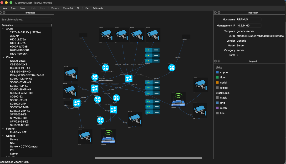 LibreNetMap