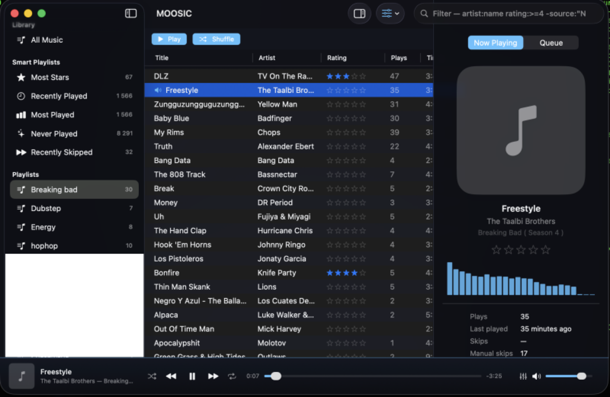 MOOSIC Player