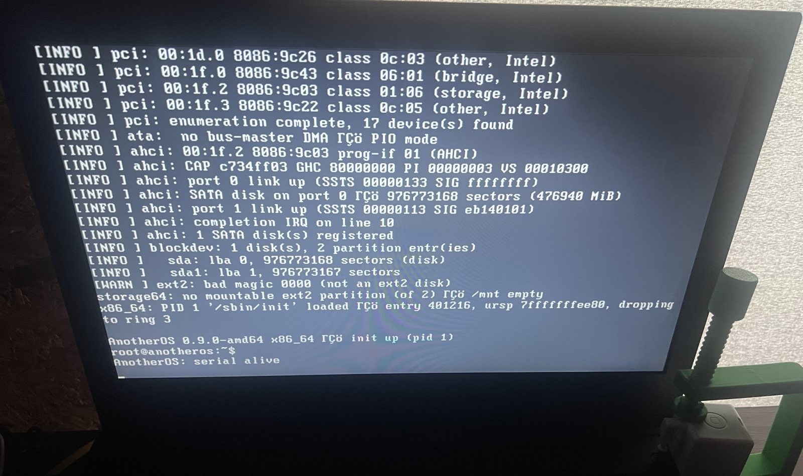 prj anotheros early x86 64 port